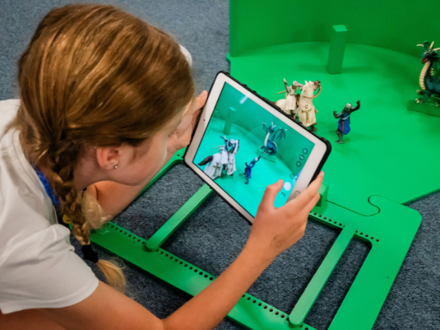 Maak een green screen video