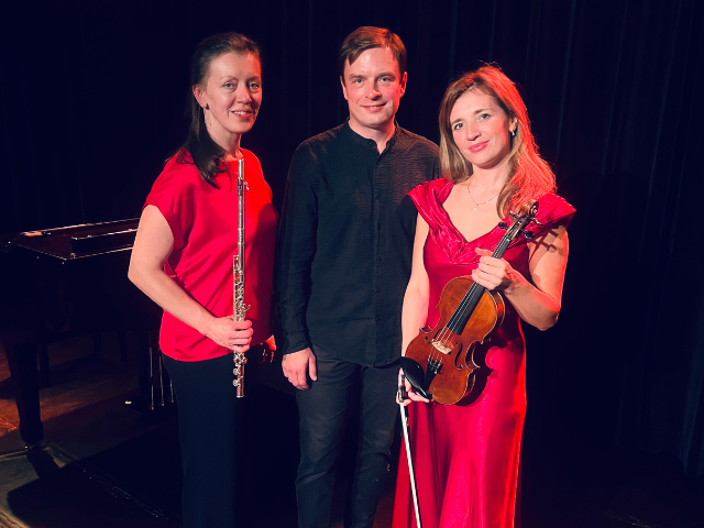 Klassiek concert: Trio Ksenia Beltiukova, Dasha Beltiukova en Vital Stahievitch